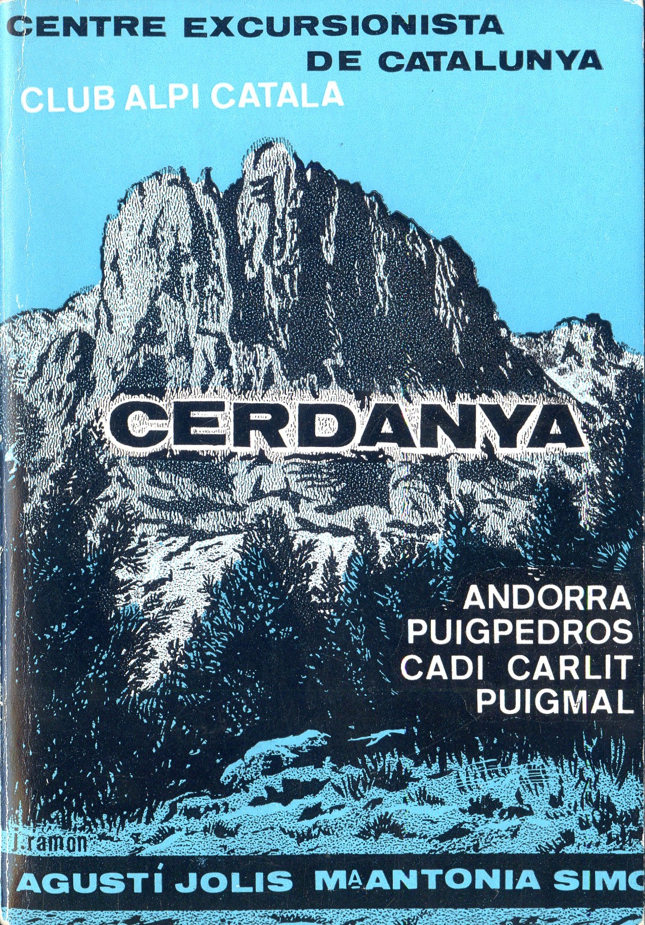 Cerdanya : Andorra-Puigpedrós-Cadí-Puigmal-Carlit - Portada